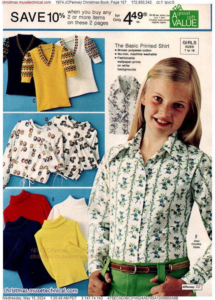 1974 JCPenney Christmas Book, Page 157