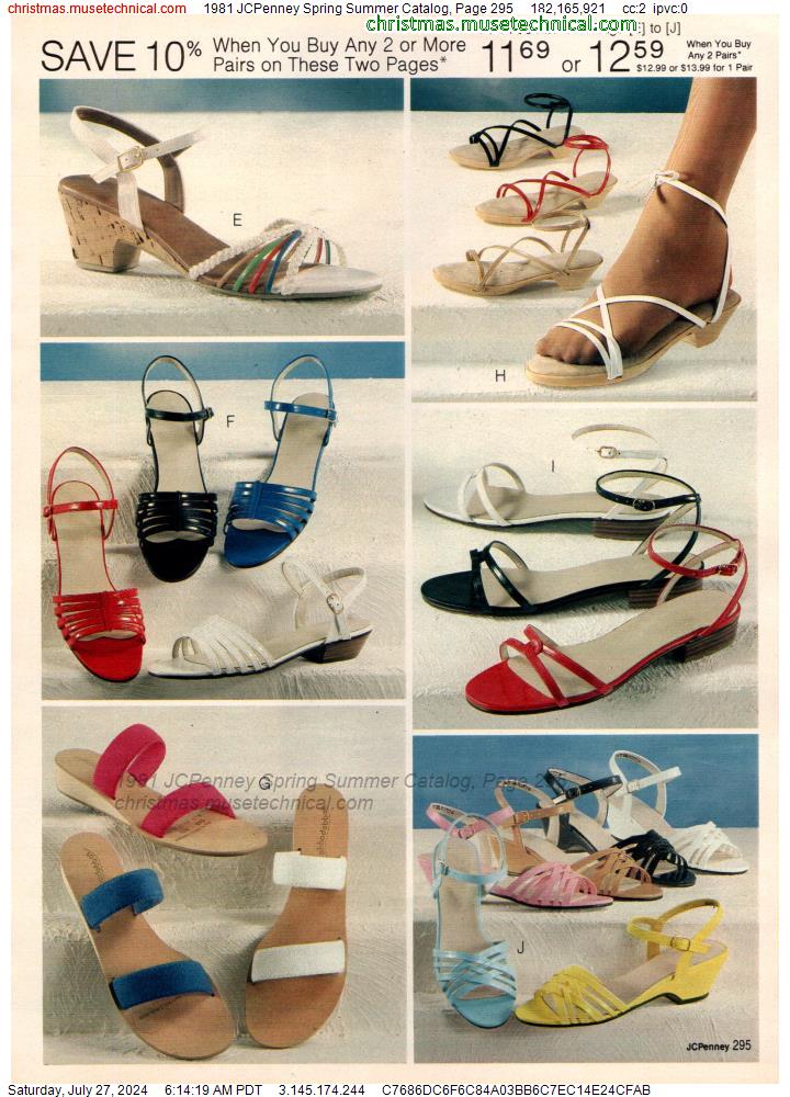 1981 JCPenney Spring Summer Catalog, Page 295