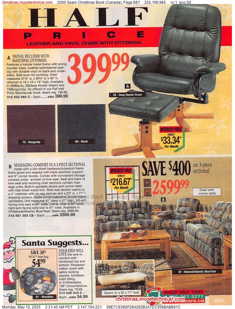 2000 Sears Christmas Book (Canada), Page 681