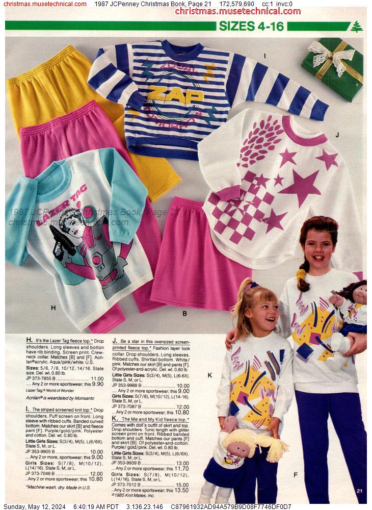 1987 JCPenney Christmas Book, Page 21