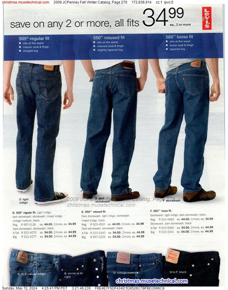 2009 JCPenney Fall Winter Catalog, Page 279