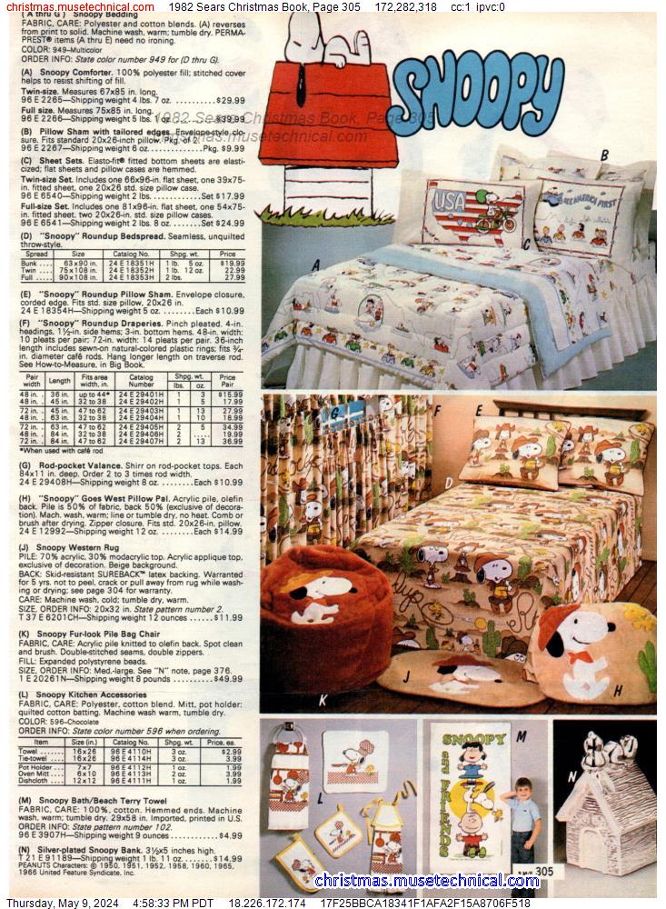 1982 Sears Christmas Book, Page 305