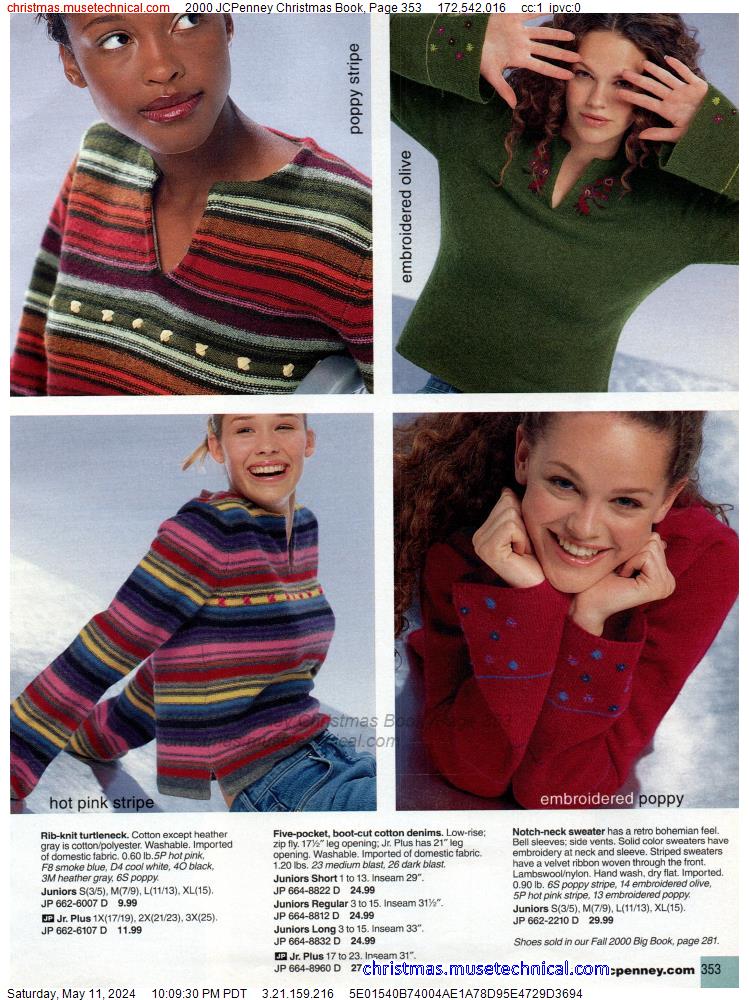 2000 JCPenney Christmas Book, Page 353