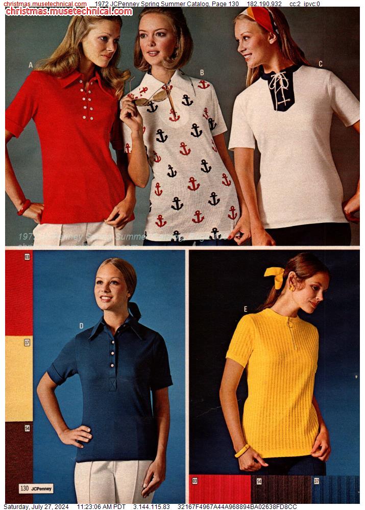 1972 JCPenney Spring Summer Catalog, Page 130