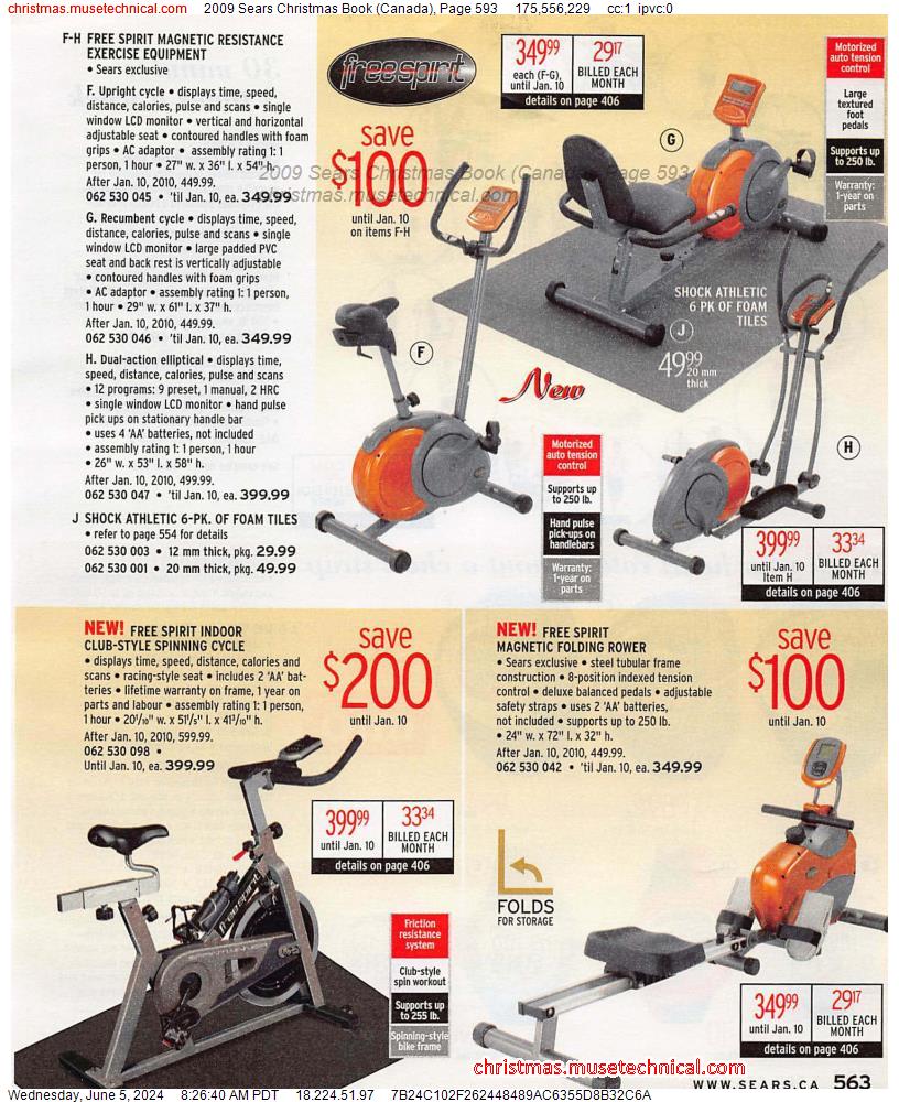 2009 Sears Christmas Book (Canada), Page 593