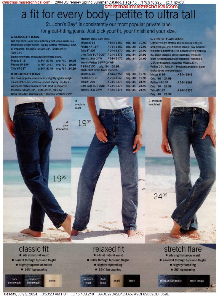 2004 JCPenney Spring Summer Catalog, Page 40