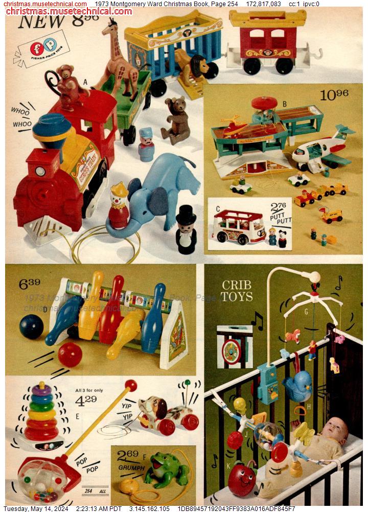 1973 Montgomery Ward Christmas Book, Page 254