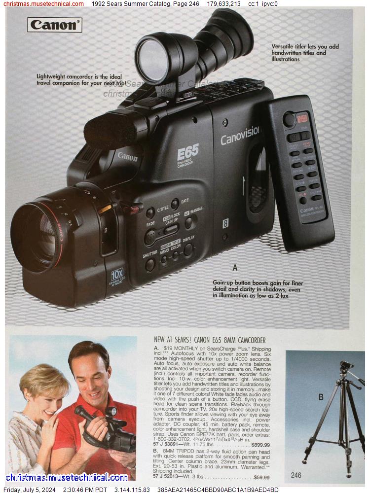 1992 Sears Summer Catalog, Page 246