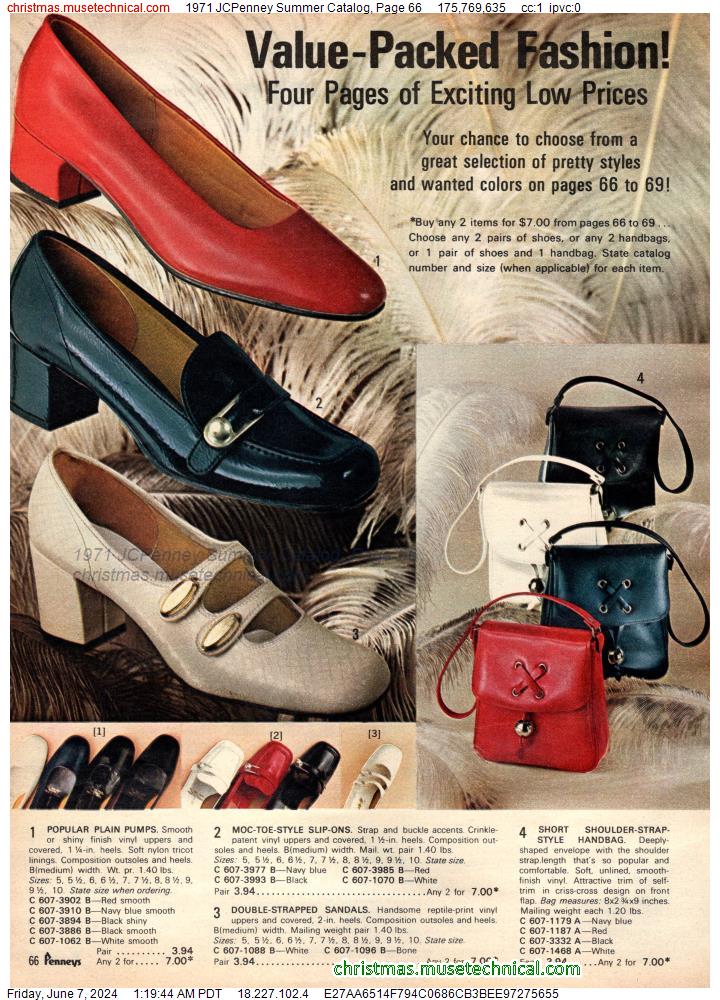 1971 JCPenney Summer Catalog, Page 66