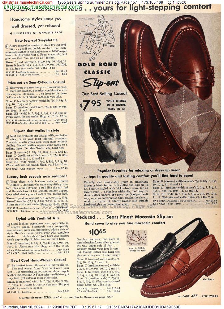 1955 Sears Spring Summer Catalog, Page 457