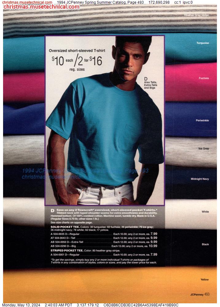 1994 JCPenney Spring Summer Catalog, Page 493