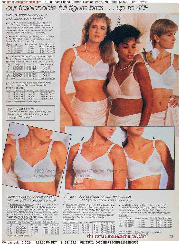 1988 Sears Spring Summer Catalog, Page 269