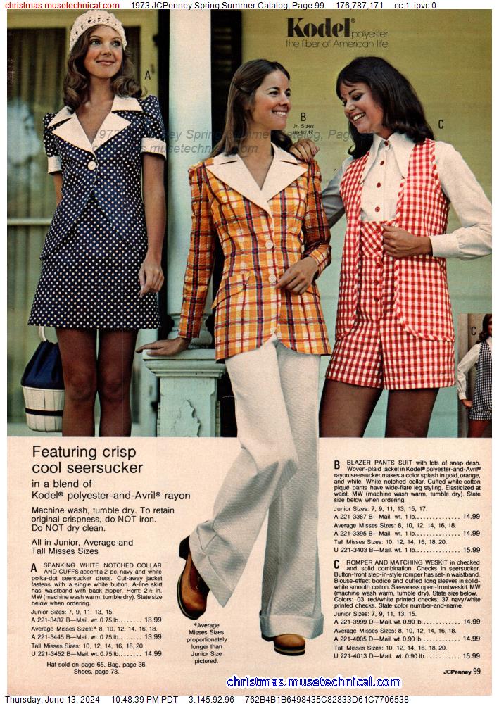 1973 JCPenney Spring Summer Catalog, Page 99