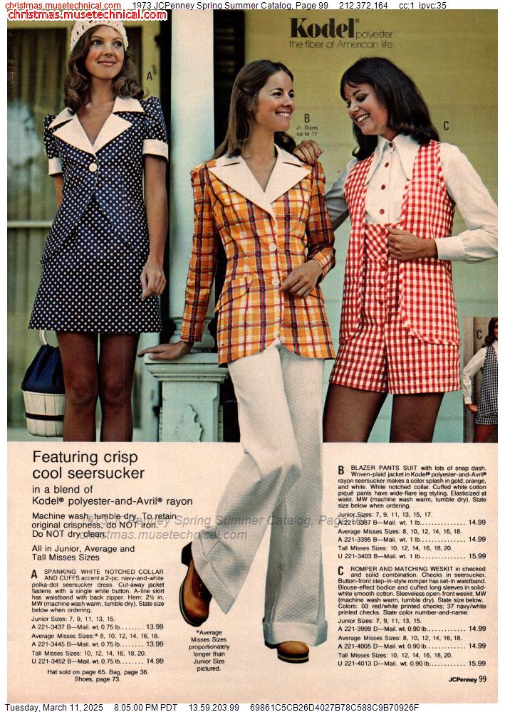 1973 JCPenney Spring Summer Catalog, Page 99