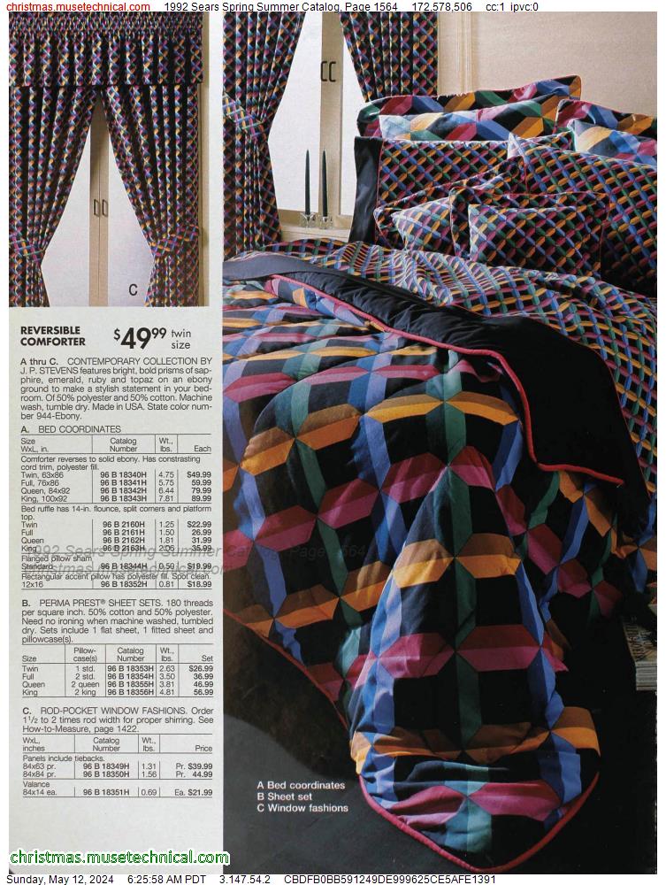 1992 Sears Spring Summer Catalog, Page 1564