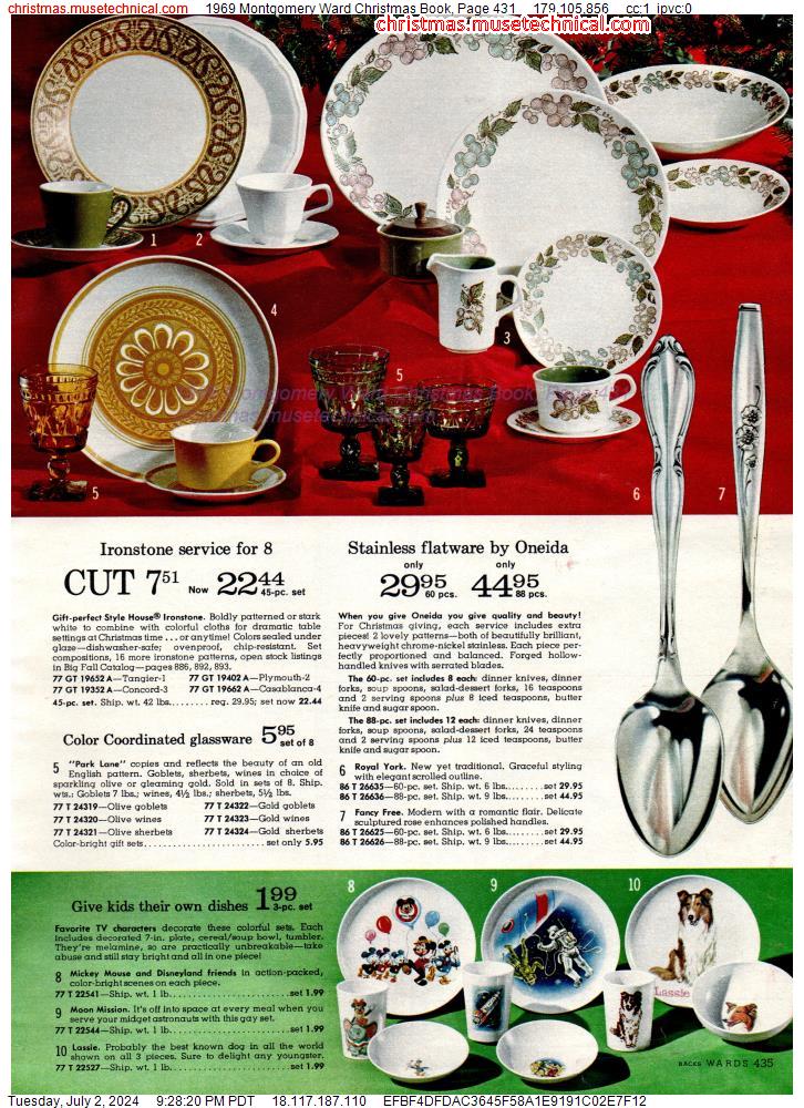 1969 Montgomery Ward Christmas Book, Page 431