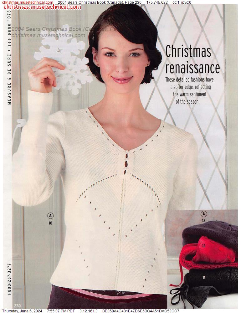 2004 Sears Christmas Book (Canada), Page 230