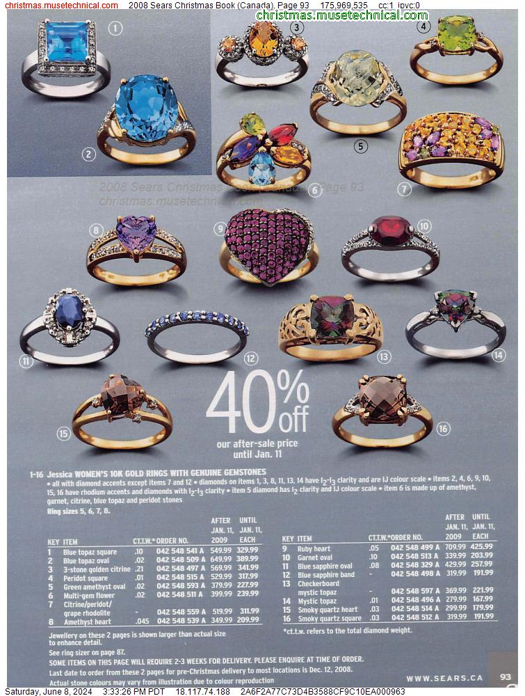 2008 Sears Christmas Book (Canada), Page 93