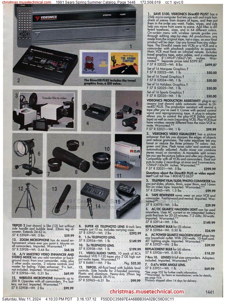 1991 Sears Spring Summer Catalog, Page 1446