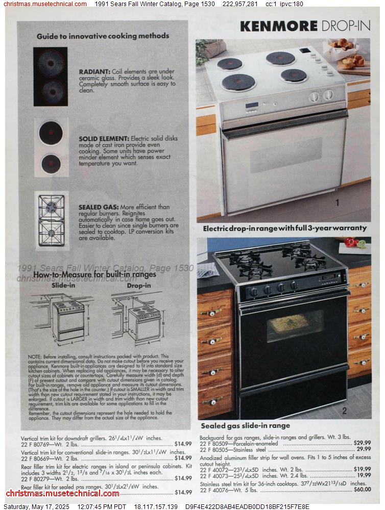 1991 Sears Fall Winter Catalog, Page 1530