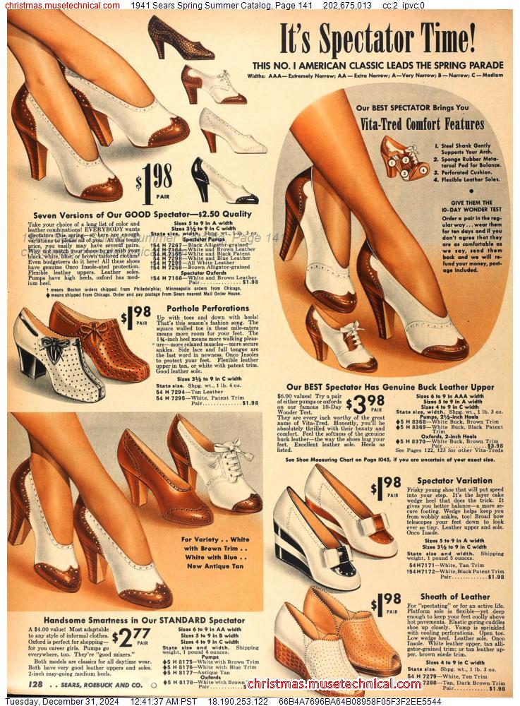 1941 Sears Spring Summer Catalog, Page 141