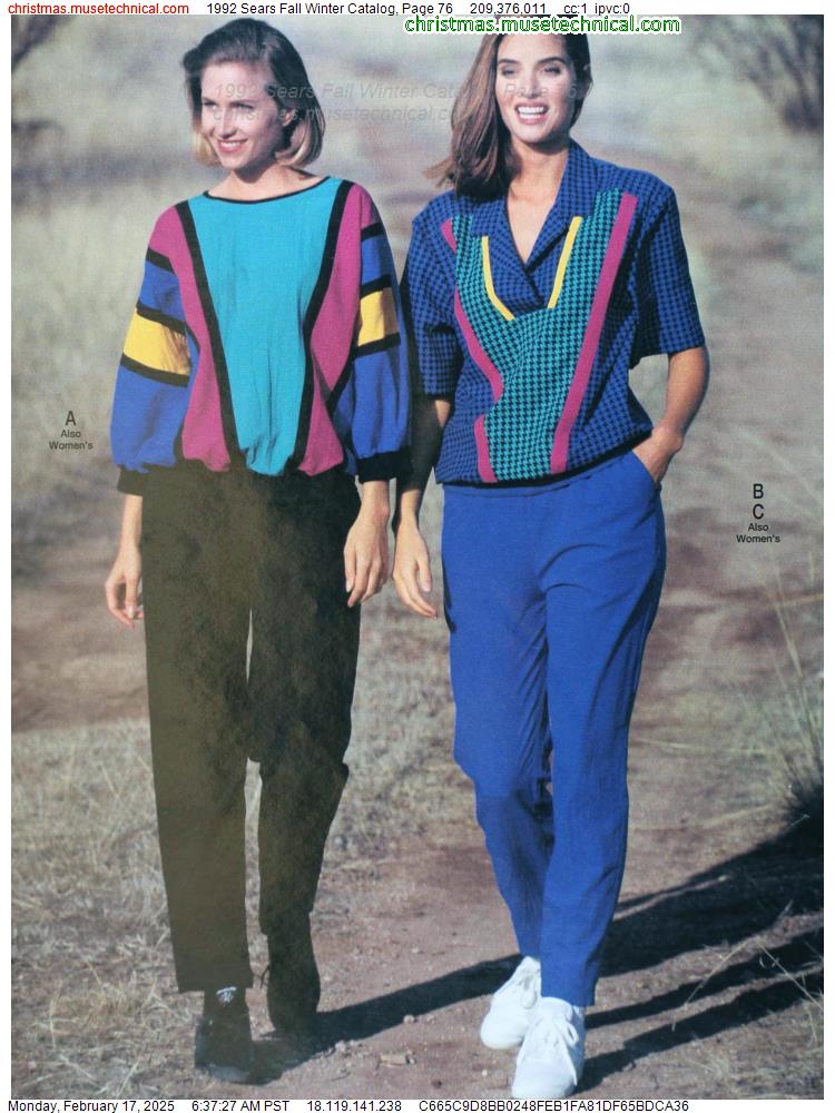 1992 Sears Fall Winter Catalog, Page 76