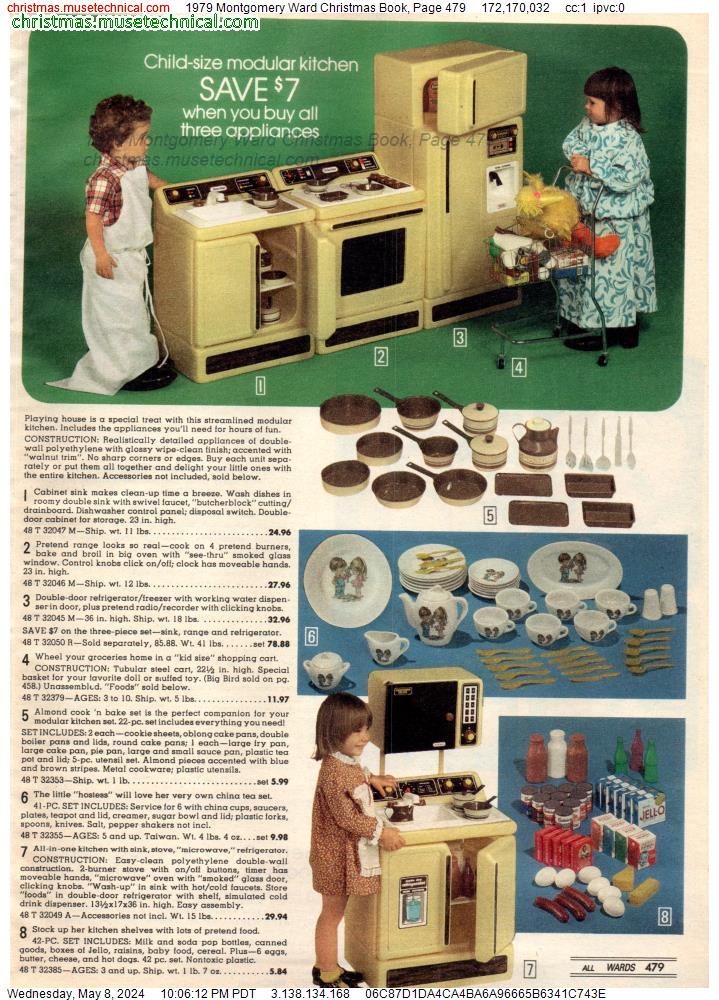 1979 Montgomery Ward Christmas Book, Page 479