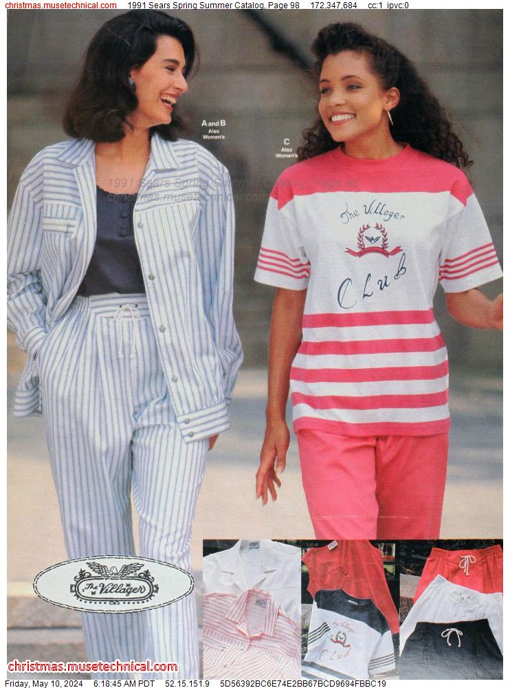 1991 Sears Spring Summer Catalog, Page 98