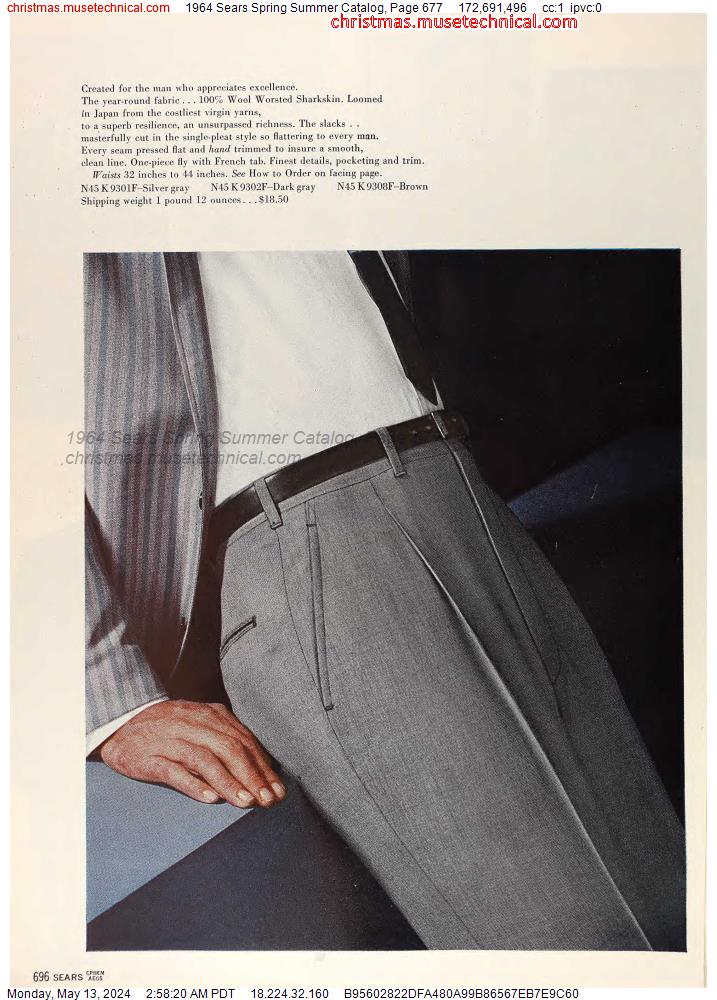1964 Sears Spring Summer Catalog, Page 677