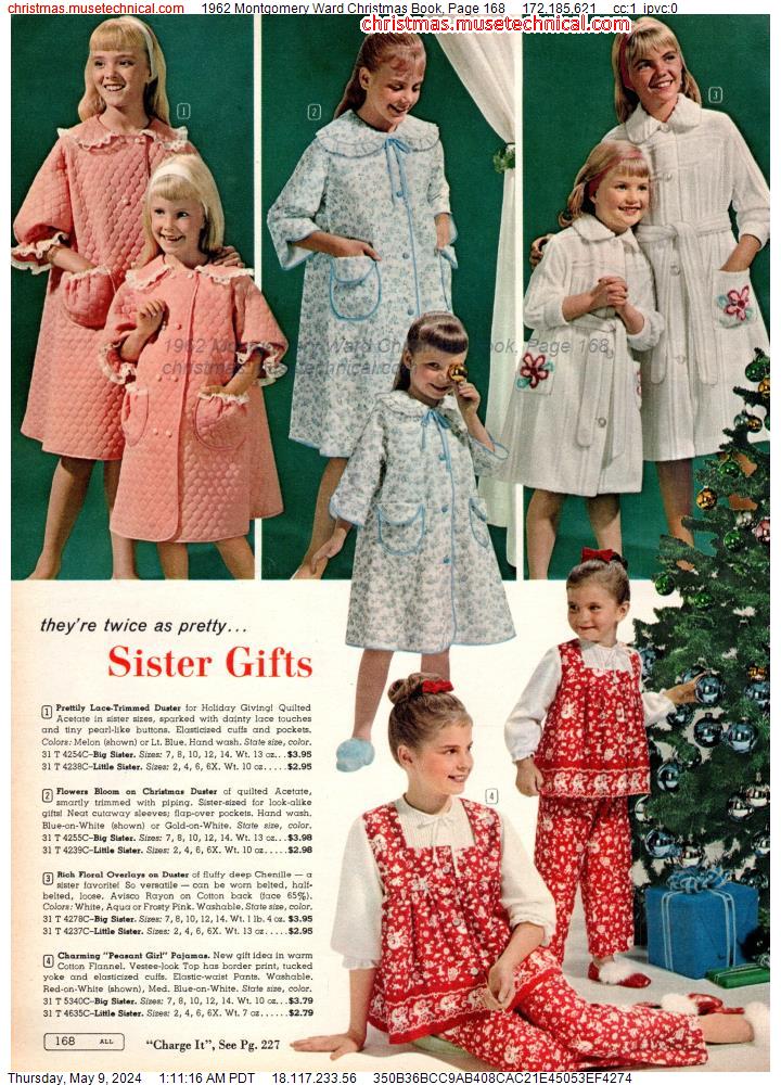 1962 Montgomery Ward Christmas Book, Page 168