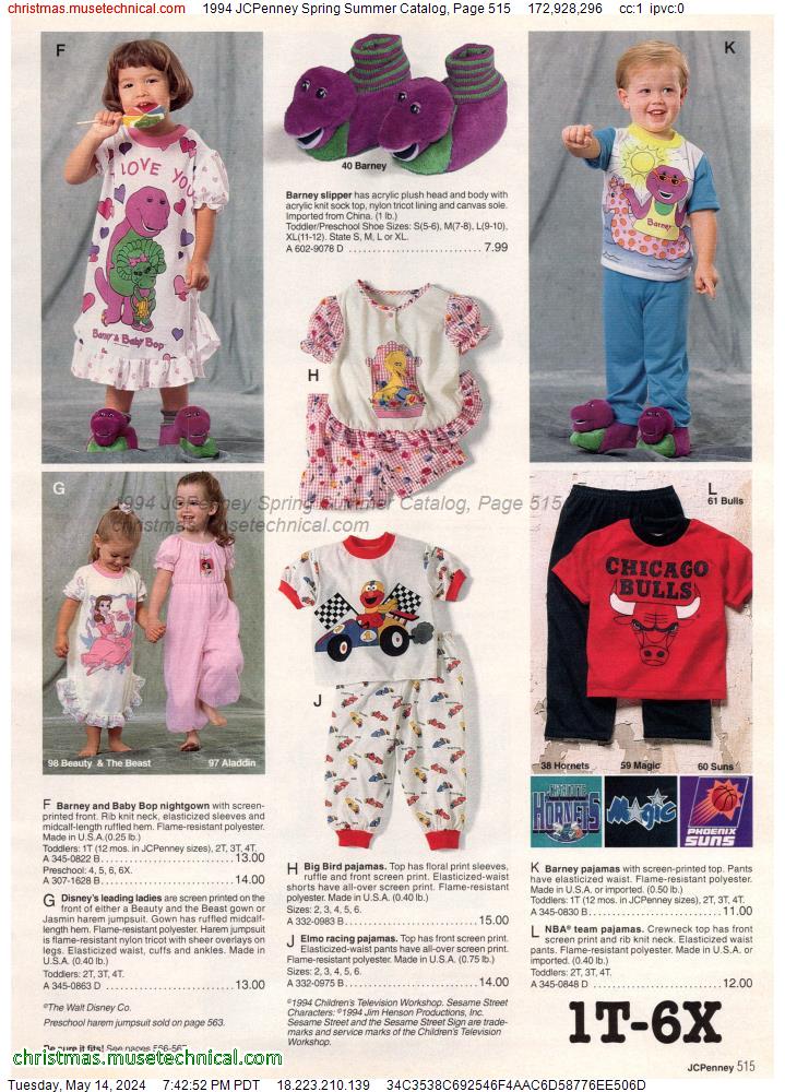 1994 JCPenney Spring Summer Catalog, Page 515
