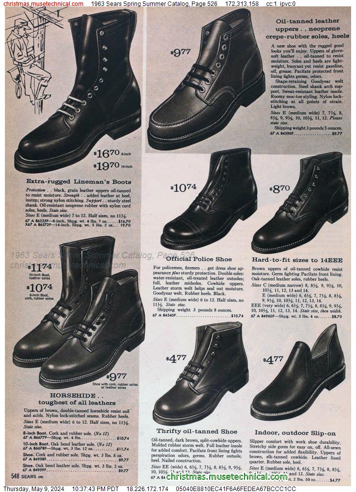1963 Sears Spring Summer Catalog, Page 526