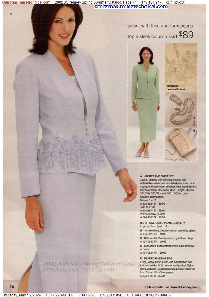 2002 JCPenney Spring Summer Catalog, Page 74