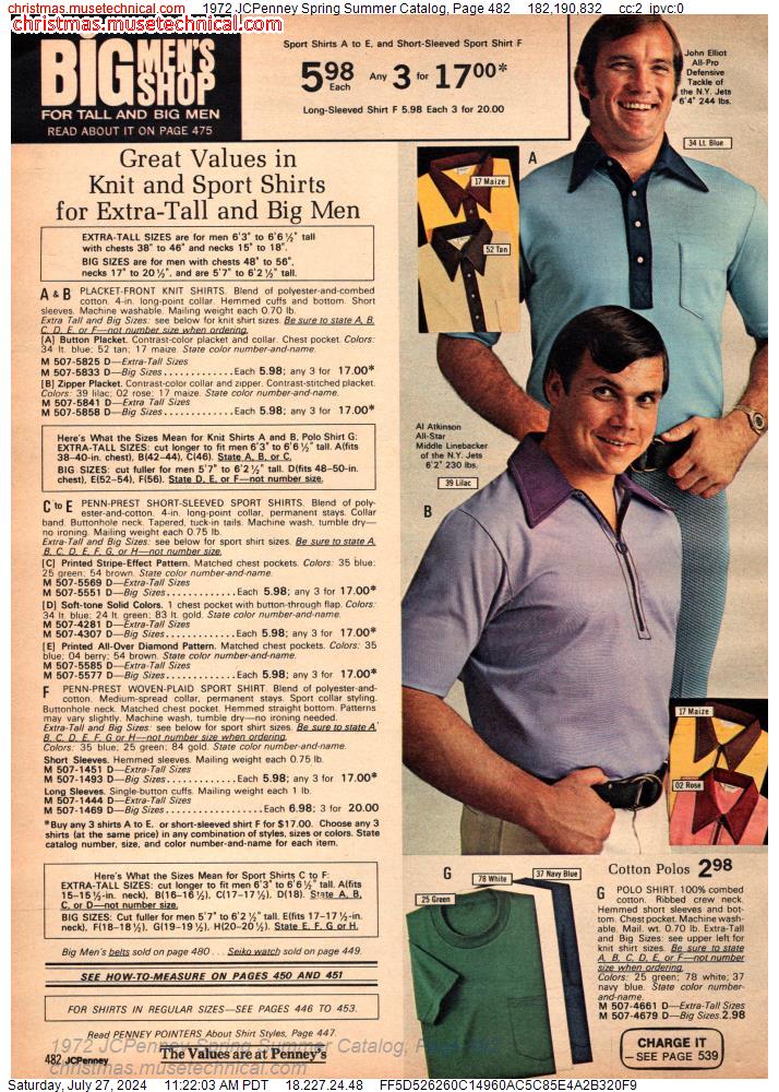 1972 JCPenney Spring Summer Catalog, Page 482