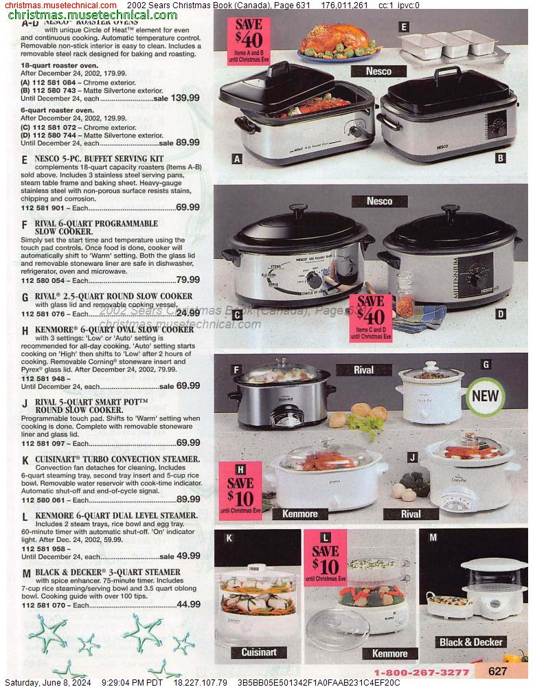 2002 Sears Christmas Book (Canada), Page 631