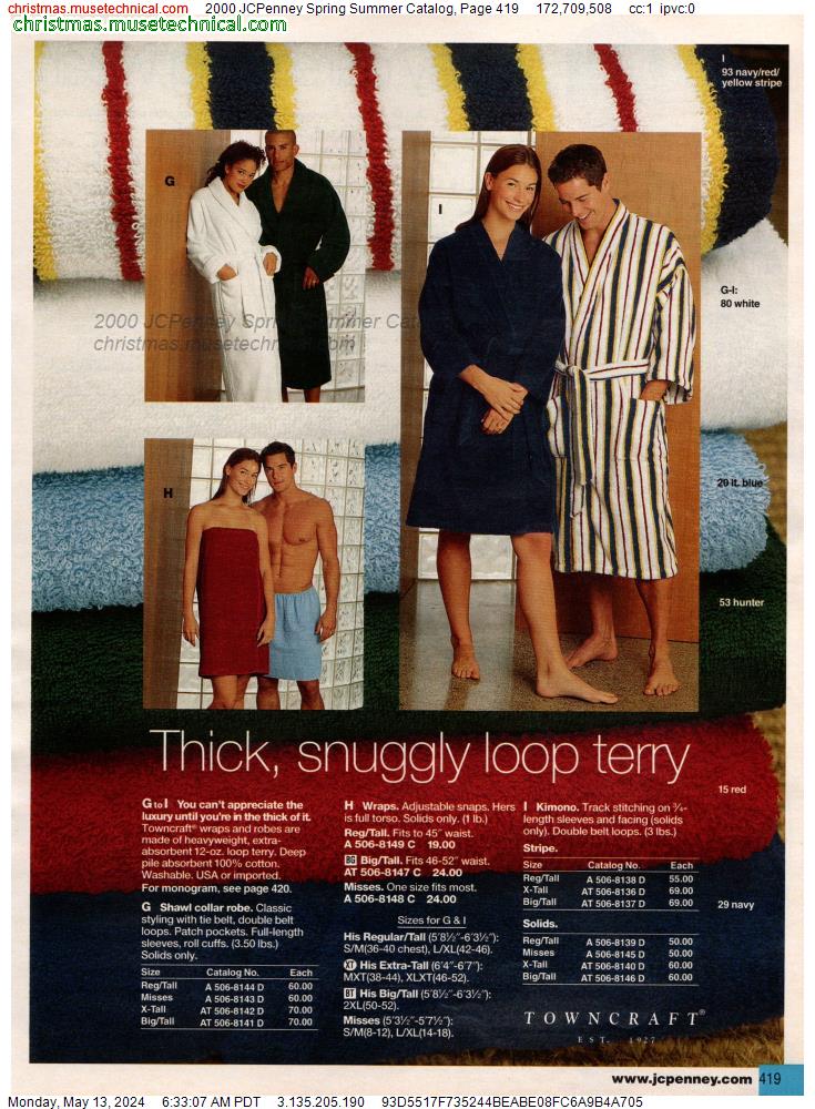2000 JCPenney Spring Summer Catalog, Page 419