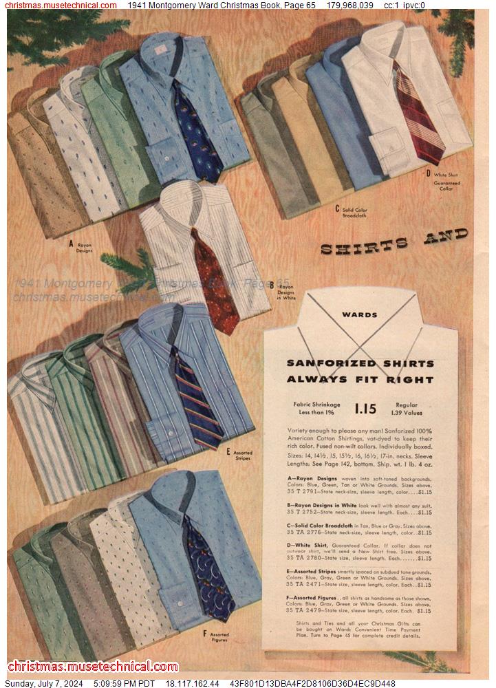 1941 Montgomery Ward Christmas Book, Page 65