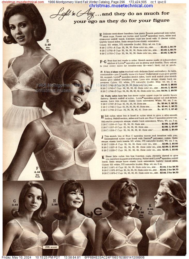 1966 Montgomery Ward Fall Winter Catalog, Page 296