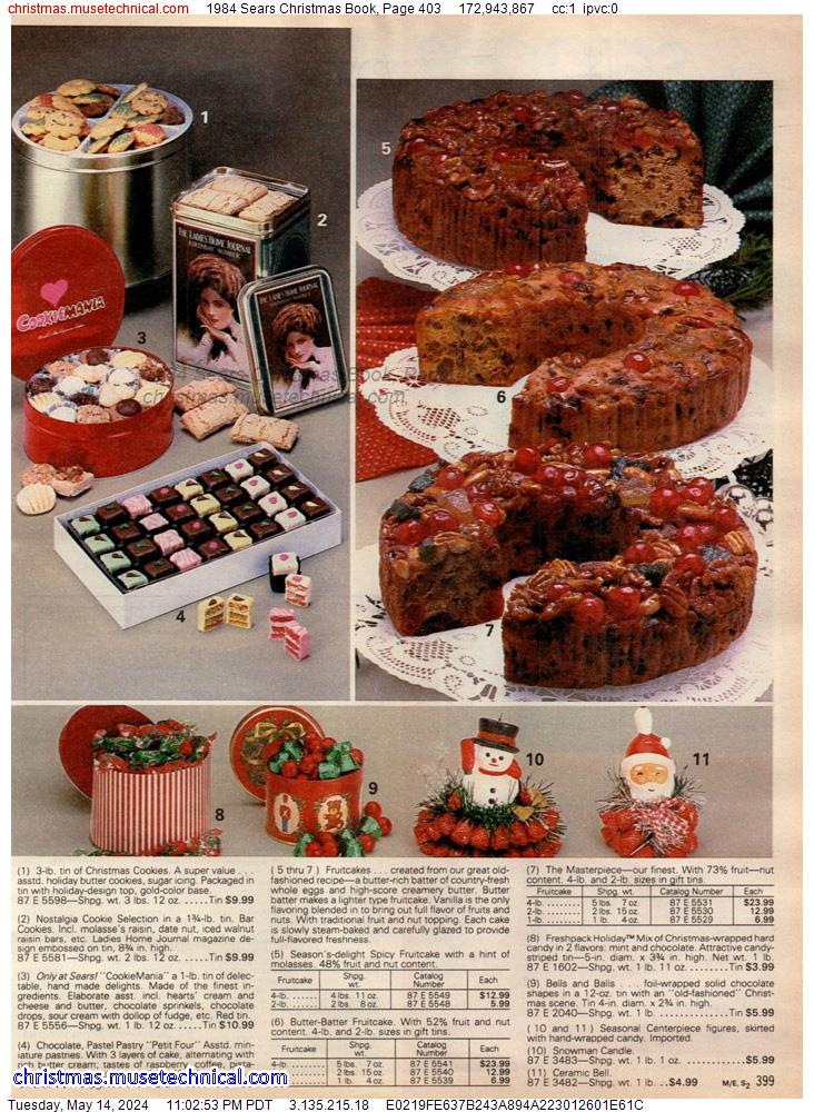 1984 Sears Christmas Book, Page 403