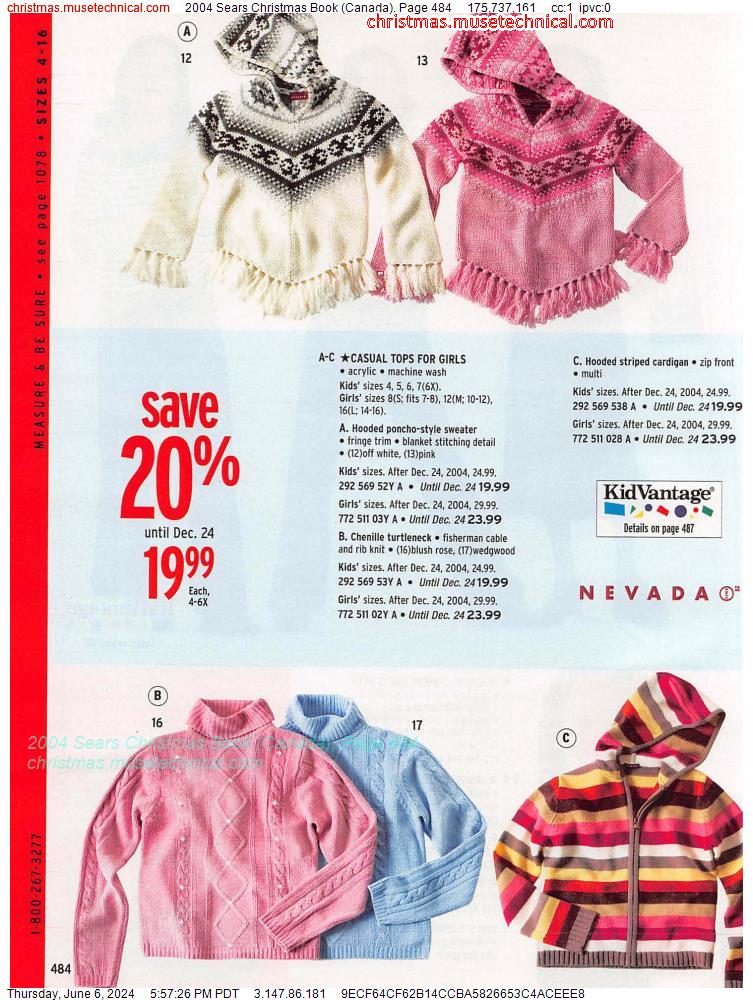 2004 Sears Christmas Book (Canada), Page 484