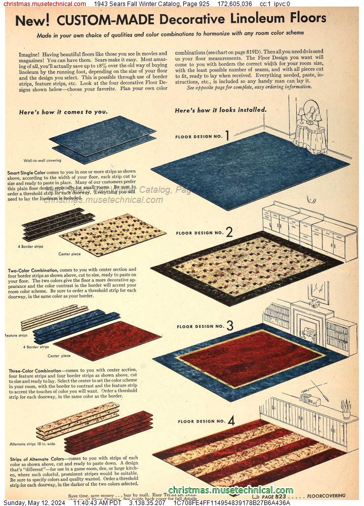 1943 Sears Fall Winter Catalog, Page 925
