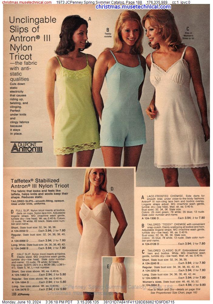 1973 JCPenney Spring Summer Catalog, Page 188