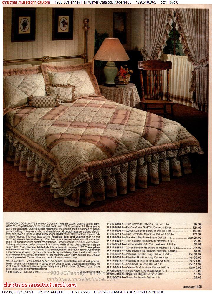 1983 JCPenney Fall Winter Catalog, Page 1405