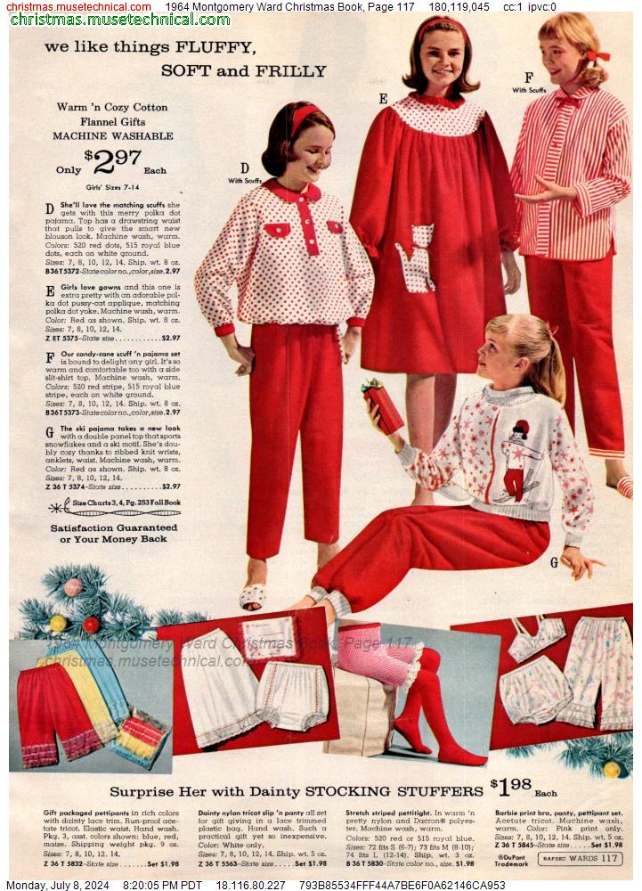 1964 Montgomery Ward Christmas Book, Page 117