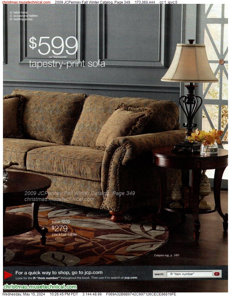 2009 JCPenney Fall Winter Catalog, Page 349