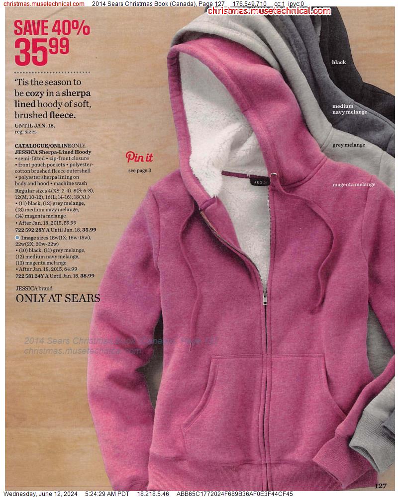 2014 Sears Christmas Book (Canada), Page 127
