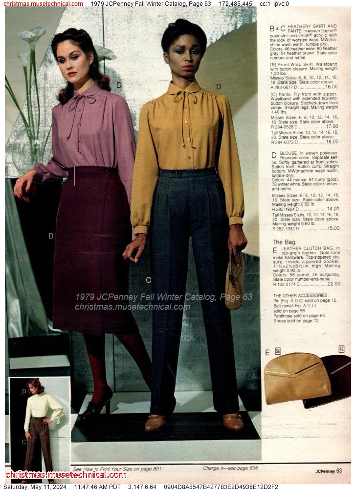 1979 JCPenney Fall Winter Catalog, Page 63