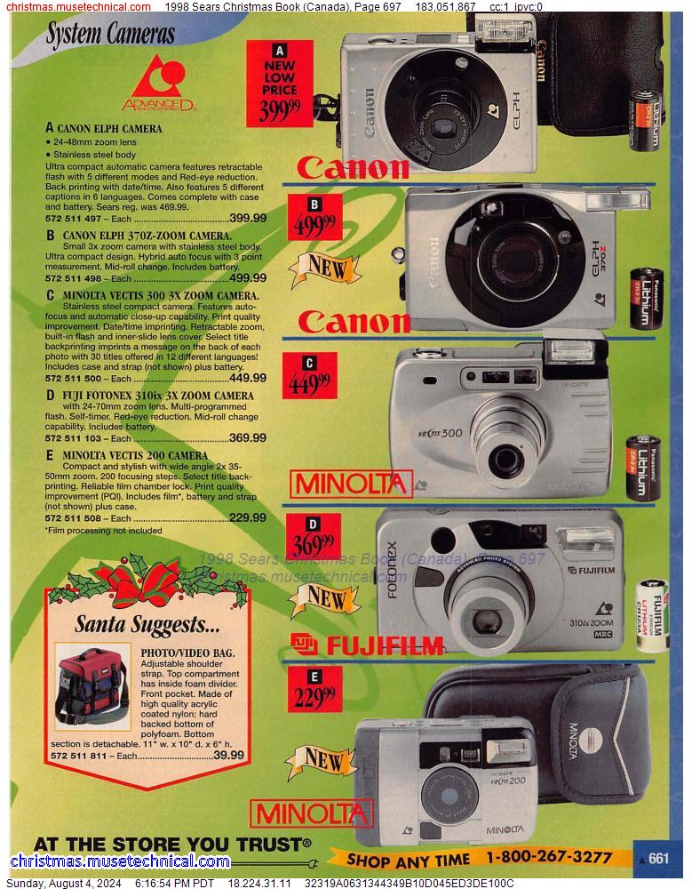 1998 Sears Christmas Book (Canada), Page 697