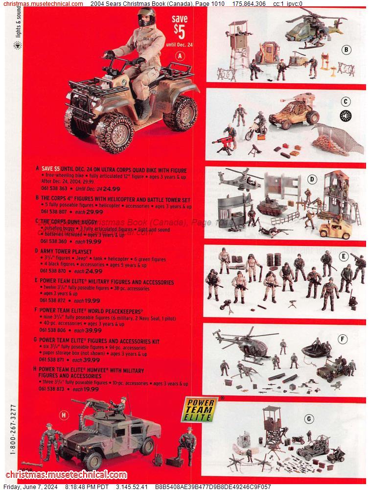 2004 Sears Christmas Book (Canada), Page 1010