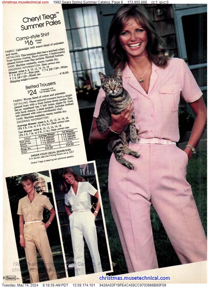 1982 Sears Spring Summer Catalog, Page 8